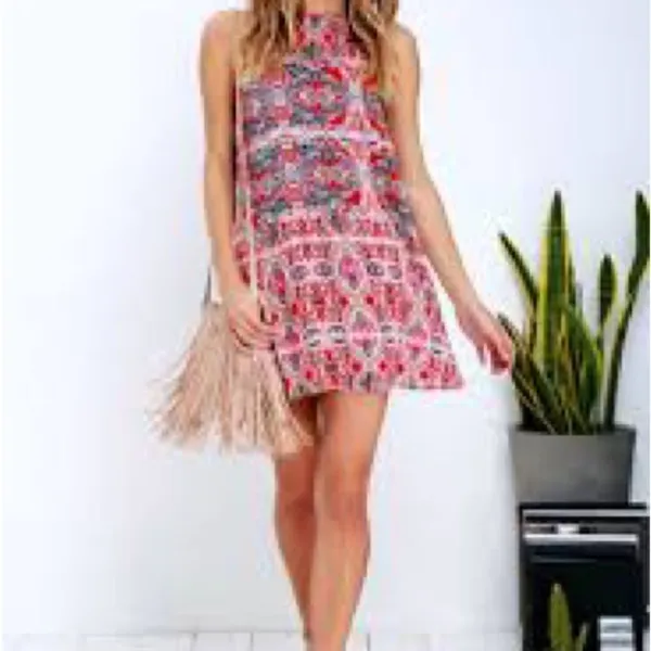 Lulu’s Design Major Red Print Swing Dress - Image 8