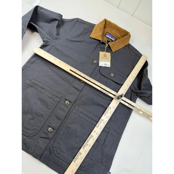 Patagonia Women's Point Reyes Canvas Coat Ink Black Size XS NWT $159 Retail - Image 7