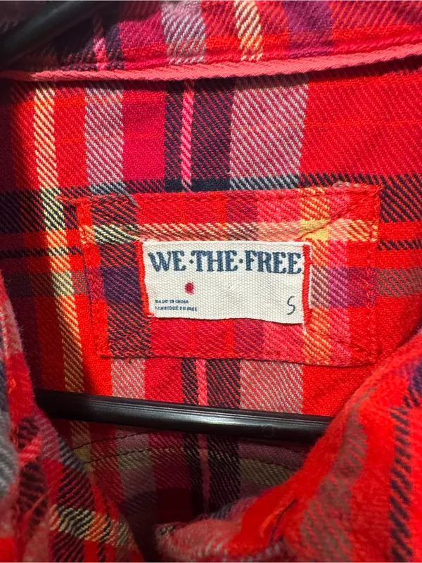 We The Free Plaid button down - Image 5