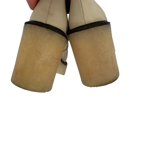 Free‎ People Boots 36.5 Tan Ankle Leather Block Heel Boho Festival - Image 10