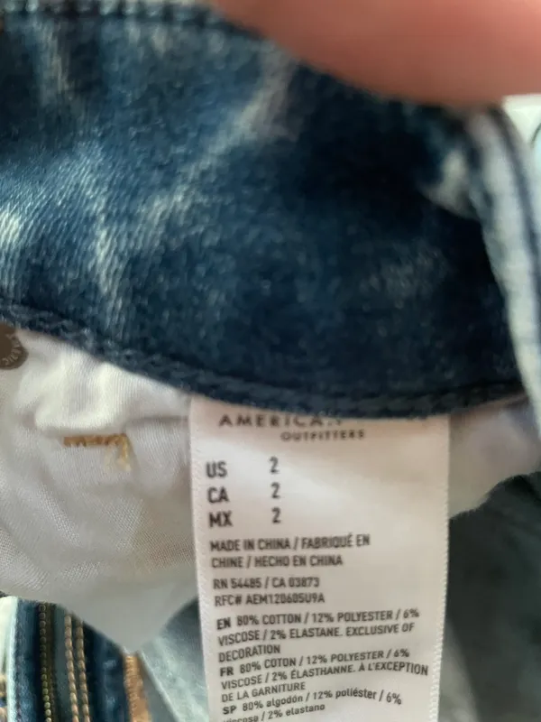 American Eagle Outfitters Curvy High Rise Shortie - Image 5