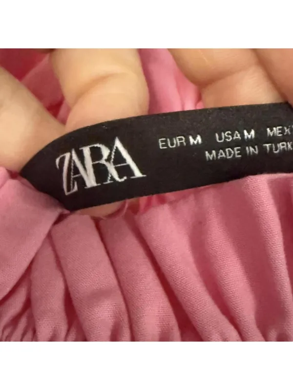 Zara stretch poplin crop - Image 4