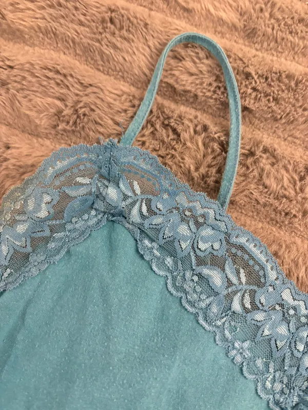 Blue Lace Cami  - Image 2