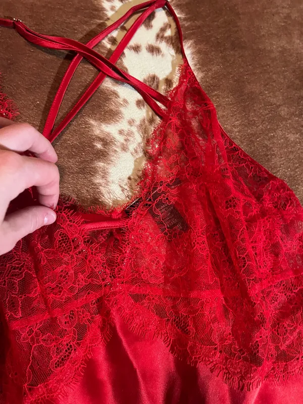Victoria's Secret lace chemise size large No flaws - Image 3