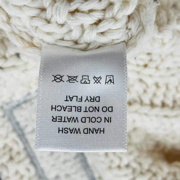 Taylor Swift Folklore The Cardigan OG 2020 Silhouette Cream Knit Top Size XS-Sm - Image 7