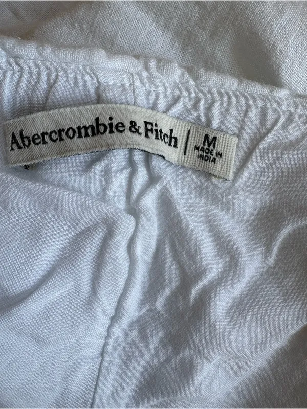 Abercrombie & Fitch White Linen skurt - Image 5