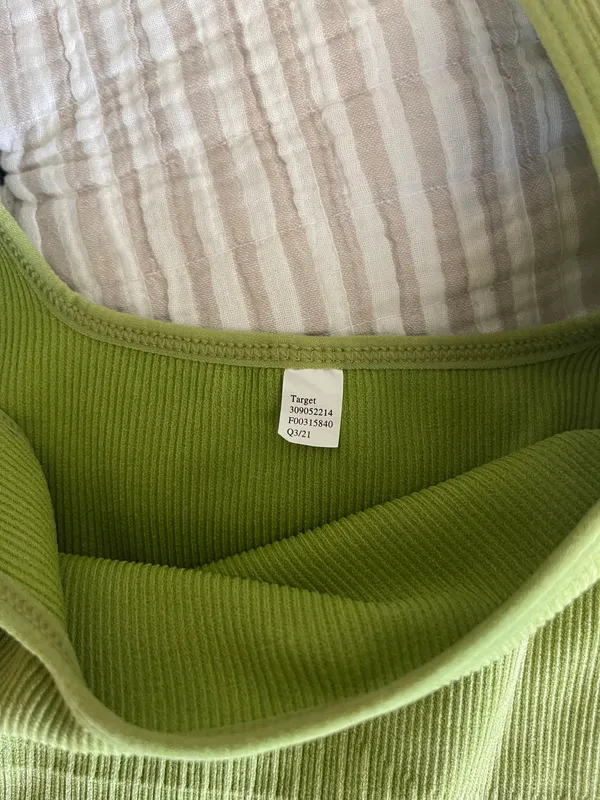 Target Ribbed Workout Top - Image 3