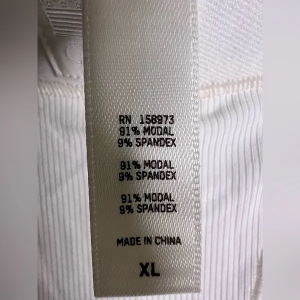 SKIMS Soft Lounge Rib Leggings Team USA White in size XLarge - Image 7