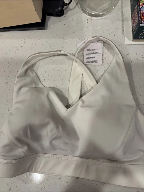 Lululemon Envital Bra White - Image 2