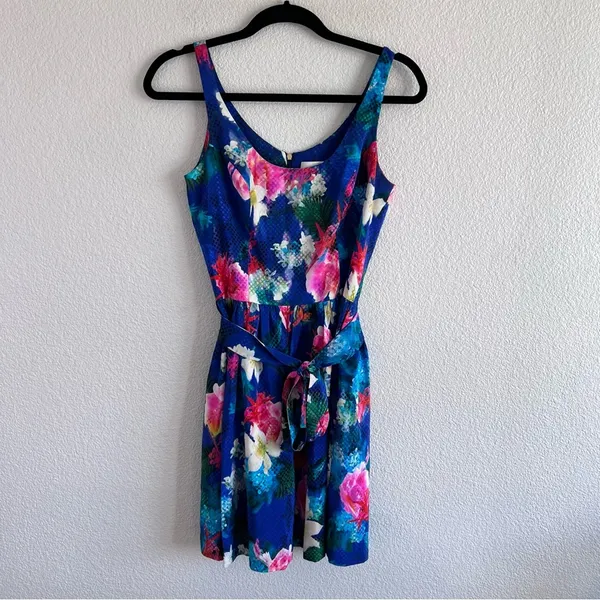 Amanda Uprichard Womens Floral Cafe Island‎ Mini Dress - Image 2