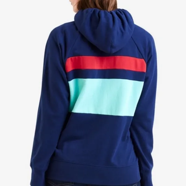 NWT 90s Inspired Levi's Striped Zippered Hoodie Jacket Striped XXL - Image 4