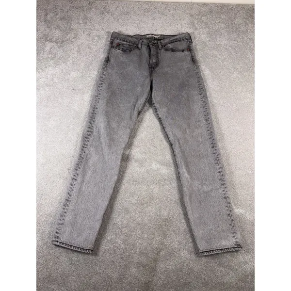 womens levis wedgie‎ jeans gray wash premium denim 28 - Image 2