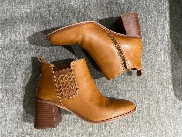 Lucky Brand Debruh Heeled Bootie Medium Dark Brown Size 8 - Image 12
