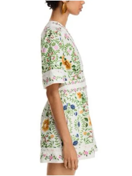 FARM Rio Folk Floral Romper - Image 2