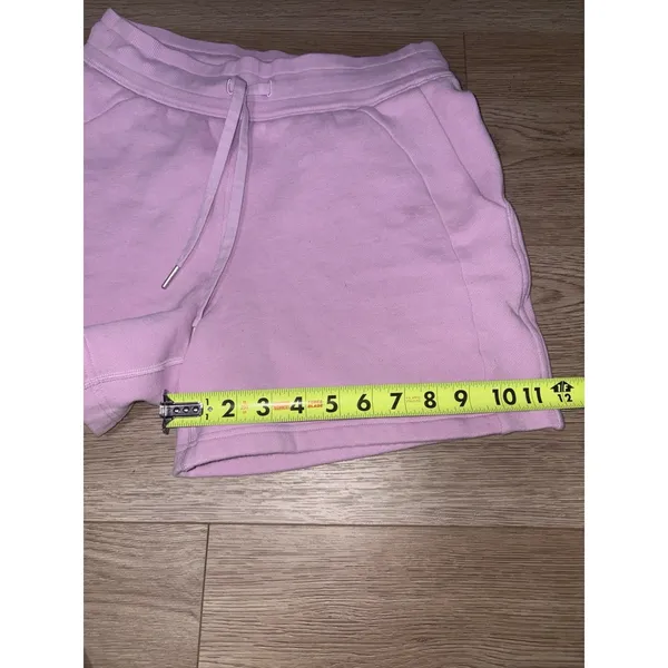 Lululemon Scuba High-Rise Shorts Pink Size 6 Drawstring Pockets Women - Image 8