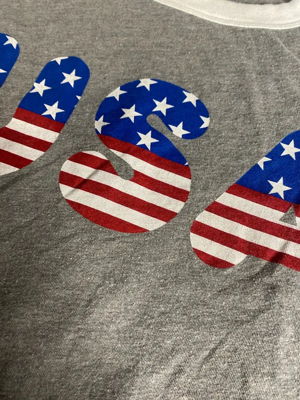 Victoria Secret PINK USA gray Tshirt - Image 7