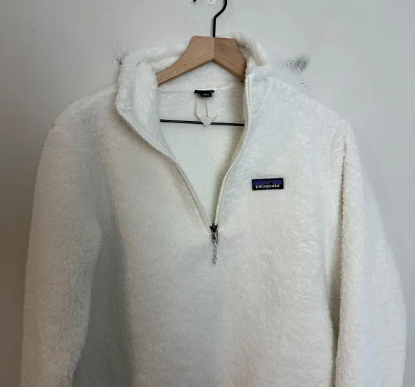 Patagonia - Los Gatos 1/4 Zip Fleece Sherpa Jacket Sweatshirt Ski Outdoor - Image 5