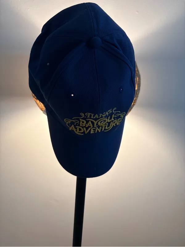 Disney Blue Tiana’s Bayou Adventure' Embroidered Baseball Cap - Image 5