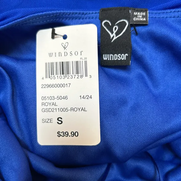Windsor Blue Homecoming Dress - Image 3