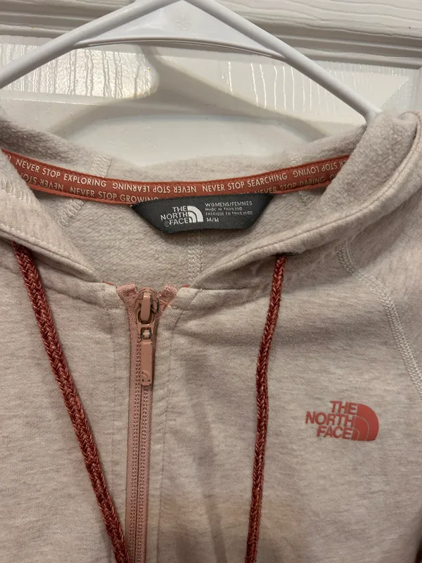 Cream Zip-up Jacket - Image 4