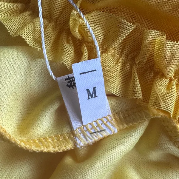 💛TIANMI Mesh Slip Ruffle Maxi Dress💛 ~M NWT - Image 14