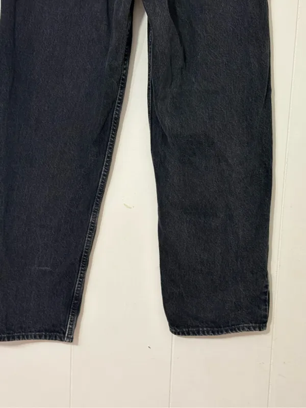Levi’s Dad Jeans Women’s 29 Black High Rise Straight Leg 100% Cotton - Image 9
