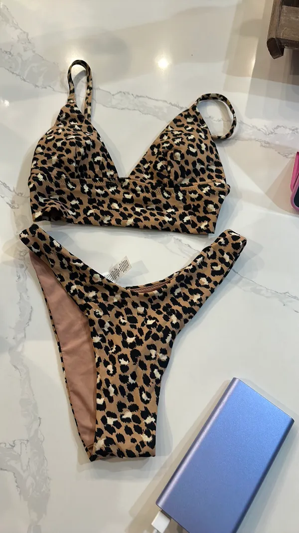 Aerie Cheetah Bikini Set - Image 4