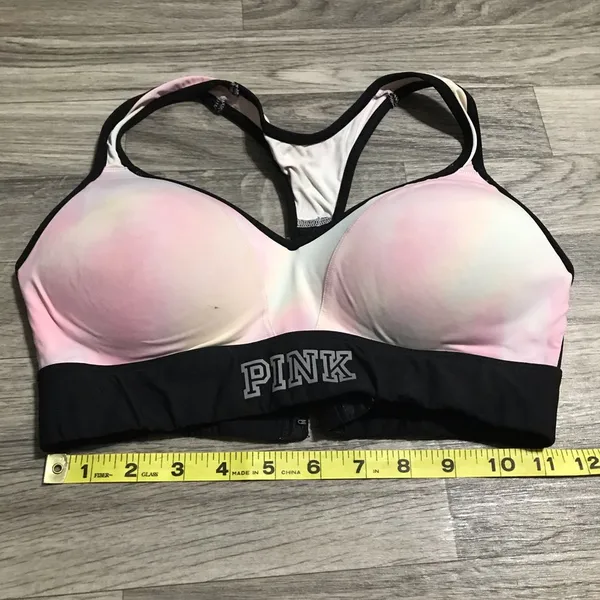 ❤️Victoria’s Secret PINK Tie Dye Sports Bra; Small - Image 3