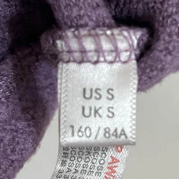Urban Outfitters Long Sleeve Cropped Sweater‎ Twist Front Purple Size Small - Image 6