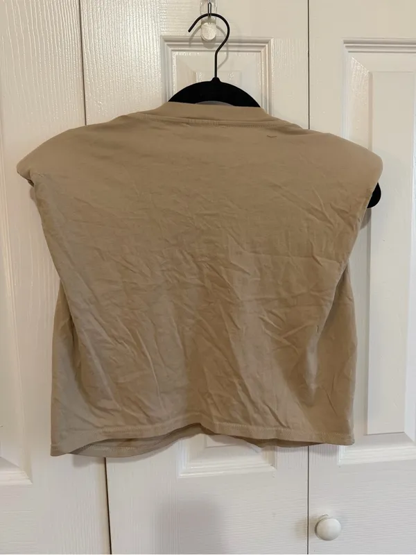Aritzia Babaton Muscle Tee Brown Size Extra Small - Image 2