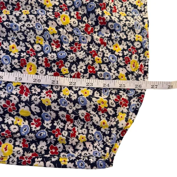 Lauren Ralph Lauren‎ Ditzy Micro Colorful Floral Button Down Shirt Large Office - Image 9
