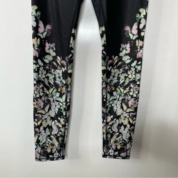 Alo‎ Yoga Butterfly Print Leggings Small - Image 3