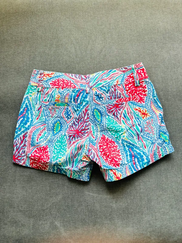 Lilly Pulitzer Coral Reef Shorts - Image 2