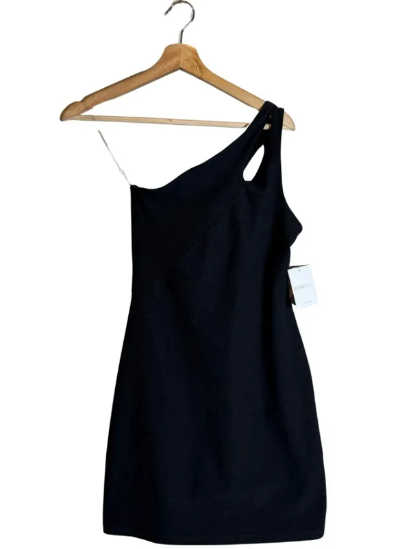 Beyond Yoga Spacedye Lost Your Mind Mini Dress Womens XS Darkest Night Black NWT - Image 4