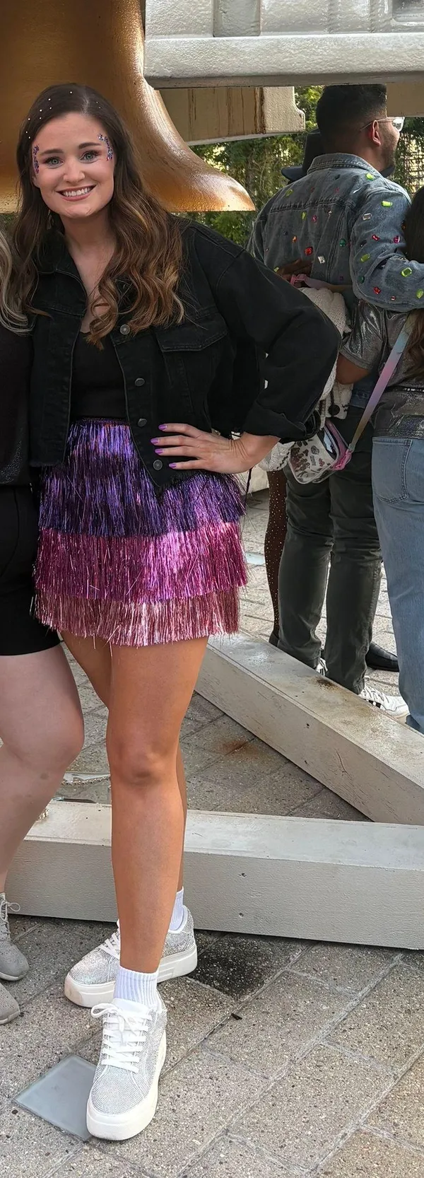 Showpo Flossie Dress Tinsel - Image 2