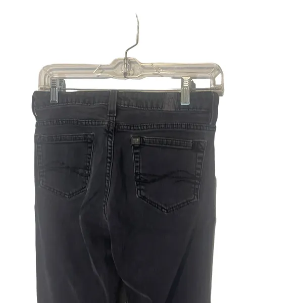Aura Women's Size 28 Western Black Denim‎ Straight Leg Jeans - Image 5