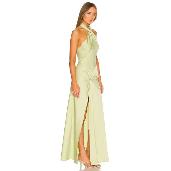 Ronny Kobo Selina Dress in Sage Large New Womens Long Maxi Dress - Image 3