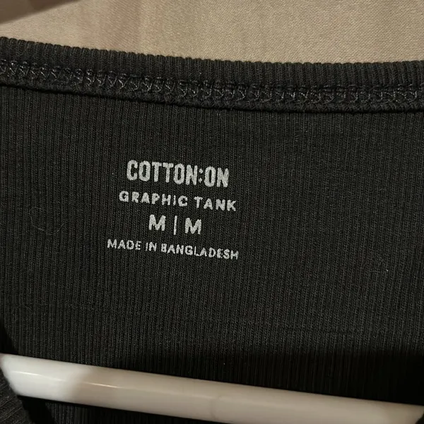 Cotton on graphic tank top - Image 2