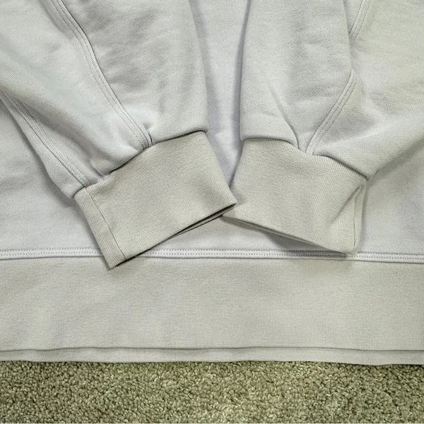 Lululemon Perfectly Oversized Crew Neck Sweatshirt Cotton Terry Lavender Dew 6 - Image 14