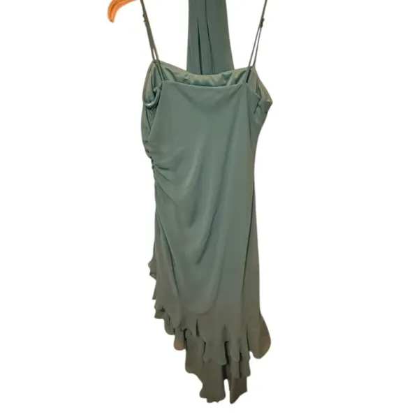 Dollar Blue Dress with Scarf Size L - Image 5