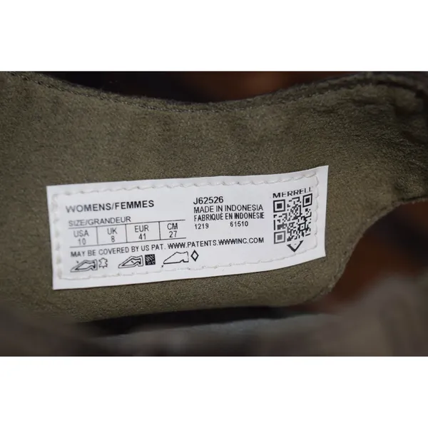 Merrell District‎ Mendi Backstrap Sandals Womens 8 Olive Green Good Leather Zip - Image 11
