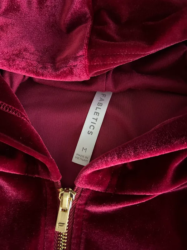 Velvet Zip Up - Image 2