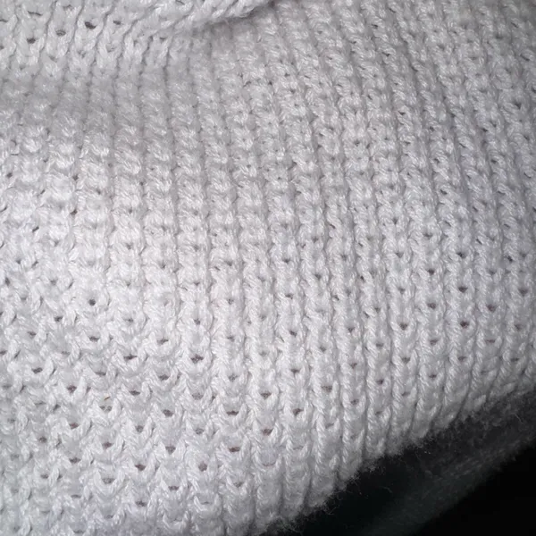 Textured knit open front cardigan - Image 5
