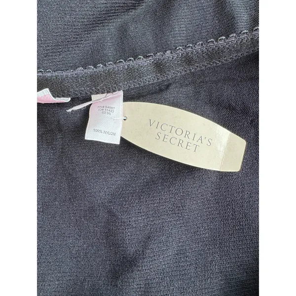 Victoria’s Secret Sheer Black Maxi Skirt L Adjustable Waist NWT Vintage Y2K - Image 4