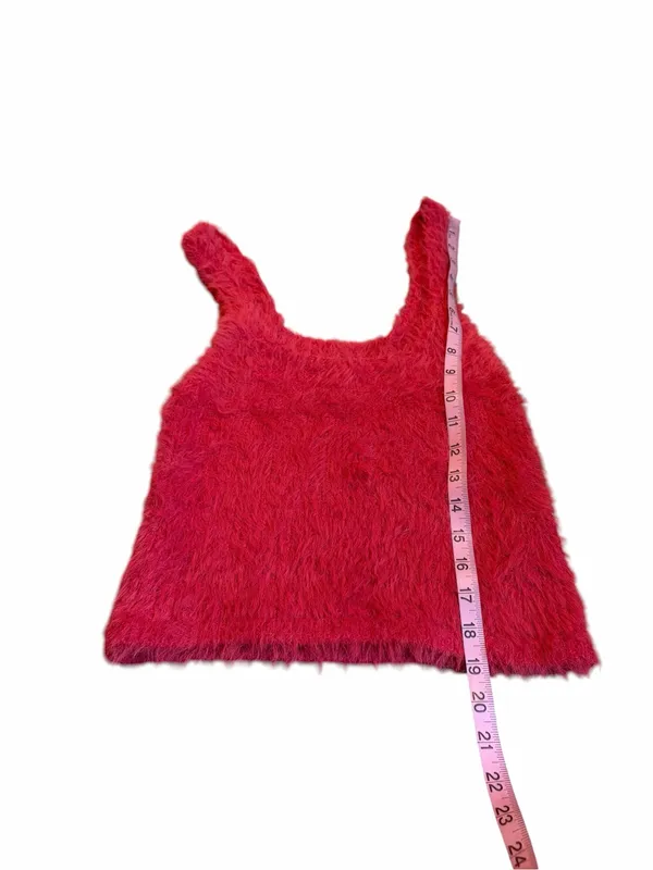 ANTHROPOLOGIE fuzzy cropped tank - Image 2