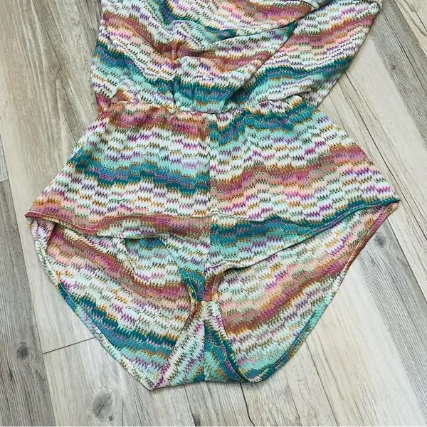 NWT Trina Turk Mirage Crochet Belted Skirt with Shorts Size Medium - Image 8