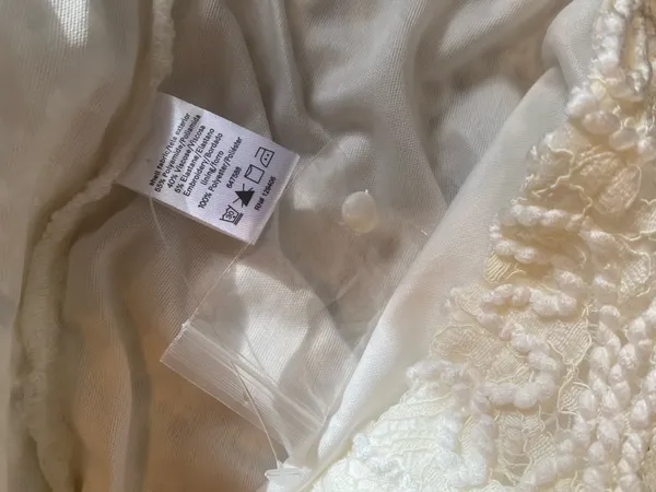 Venus White Lacey Blouse - Image 3