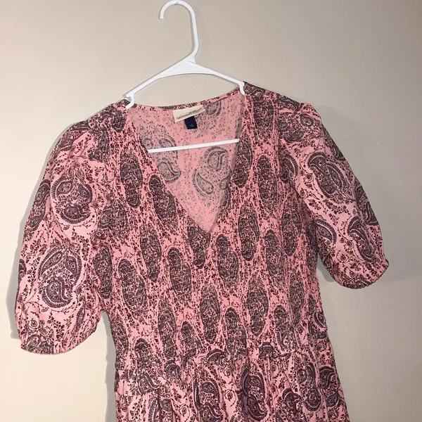 Universal Thread pink patterned maxi dress, size small - Image 2