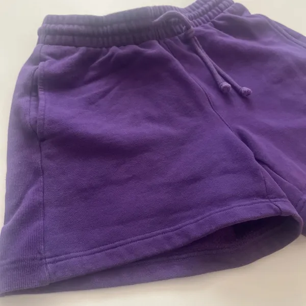 Artizia Small TNA CozyAF Fleece Purple Sweat Shorts - Image 2