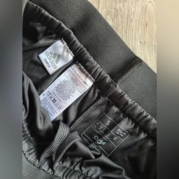 Adidas Black High Rise Shorts - Image 3